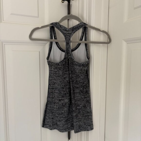 Lululemon Black and White Racerback Tank - Picture 2 of 3